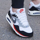 耐克（NIKE）官方艦店男鞋夏季運動鞋AIR MAX氣墊減震跑步鞋休閑鞋511416-104 店長推薦/AIR MAX/白灰紅 41