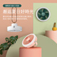 派凡 帶燈小吊扇 床上宿舍靜音充電風(fēng)扇小型戶(hù)外露營(yíng)蚊帳篷掛扇上下鋪免打孔璧扇迷你便攜家用廚房大風(fēng) 粉色【帶夜燈/遙控器+三米線(xiàn)+掛鉤】 4000mAh