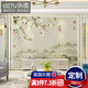 樂(lè )圖（LETU）英國樂(lè )圖(LETU)電視背景墻整張定制無(wú)縫壁畫(huà)3D立體現代簡(jiǎn)約客廳 閃銀壁布0.1平方   每平方米