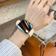 筱岙vivoppo蘋(píng)果機(jī)通用iwatch GT4智能電話手表藍(lán)牙支付計(jì)步運(yùn)動(dòng)心率血壓鬧鐘提醒男女情侶手表禮物 HT15金粉(通話+支付+