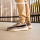 阿迪達(dá)斯 （adidas）椰子鞋三葉草男鞋夏季女鞋Yeezy 350椰子350Boost網(wǎng)面透氣跑步鞋 FZ1267 芝麻灰 灰色 38