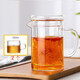 奇思貓玻璃杯帶把泡茶杯茶分水離飄逸杯耐高溫可鴨嘴公道杯帶茶具套裝