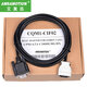 艾莫迅適用于CPM1A/2A/200HE/HX/HG等系列PLC編程電纜串口 CQM1-CIF02 【CQM1-CIF02】免驅動(dòng)