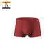 VO男士?jì)妊澞谐⊥笟馕蛊浇茄?0s長(cháng)絨棉夏季運動(dòng)簡(jiǎn)約四角短褲 新版-酒紅色 XXL