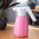 泓霏電動(dòng)消毒噴壺84酒精2L園藝澆花家用專用鋰電噴水壺澆花神器充電洗車小型噴霧器 粉色