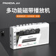 熊貓（PANDA）6503 磁帶機(jī) 磁帶播放機(jī) 老式懷舊復(fù)古收錄音機(jī) 小型卡帶單放隨身聽(tīng)多功能收音機(jī)轉(zhuǎn)錄U盤mp3播放器 白色