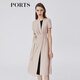PORTS寶姿春夏新品女裝短袖長(zhǎng)連衣裙LM8D258NWB011 貝殼色 XL (10)