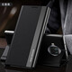 殼爵士 紅米Note9pro手機殼Note9翻蓋皮套高端親膚素皮支架全包防摔防指紋時尚輕奢商務(wù)男女款保護殼 【石墨黑】翻蓋皮套 紅米Note9pro（5G）