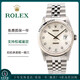 勞力士（ROLEX）【二手99新】勞力士Rolex 日志型系列 蠔式恒動(dòng)系列 空霸系列 探險家系列休閑正裝自動(dòng)機械男表 16234電腦銀盤(pán)大包鉆 36表徑