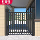 科百得 小區(qū)出入口人臉識(shí)別電動(dòng)小門單位學(xué)校醫(yī)院人行通道閘刷卡開關(guān)自動(dòng)小門鋁合金防水設(shè)計(jì)智能門禁系統(tǒng) 柵欄小門（鐵）