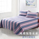 黃河口老粗布床單特厚加厚床單防滑四季床單 純棉床單加厚被單床單單件 純美藍粉/藍 1.8/2.0m床三件套( 1床單+2枕套)