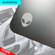 戴爾（DELL） Alienware外星人游戲金屬鼠標(biāo)墊 鋁合金樹(shù)脂鼠標(biāo)墊 大小號(hào)桌墊 定制三代灰色全鋁金屬面35cm*28cm