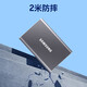 三星（SAMSUNG）T7 Type-c USB 3.2 移動(dòng)固態(tài)硬盤(pán) PSSD NVMe傳輸速度1050MB/s T7 Type-c USB3.2 太空灰 1TB