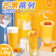落枝花 阿方索芒果醬濃縮奶茶店專用商用果泥楊枝甘露原料果肉多種口味 阿方索芒果果醬1.3kg