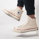 匡威（Converse）男鞋2024秋季新款1970s帆布鞋三星標經(jīng)典女鞋黑色高幫休閑板鞋潮 162053C /米白 42