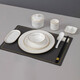 國濤骨瓷餐具擺臺四件套酒店會(huì )所碗碟盤(pán)套裝陶瓷新中式可印字定制logo 十件套配置 10件套