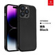 殼爵士 蘋果14ProMax手機(jī)殼新款散熱冰網(wǎng)iPhone13/iPhone12/iPhone11鏡頭全包防摔時尚高端保護(hù)套 【黑色】散熱透氣精孔全包 蘋果14Pro