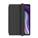 欽靈 聯(lián)想小新Padplus平板保護套11英寸電腦硅膠殼三折皮軟殼全包邊tb-j607f防摔超薄 黑色