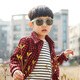 澳洲babyBanZ男女兒童防曬寶麗來(lái)偏光太陽(yáng)鏡寶寶變色龍系列防紫外線墨鏡 藍(lán)至綠 款 4-10歲