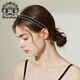 Royal sasa皇家莎莎滿(mǎn)鉆發(fā)箍發(fā)卡子發(fā)飾頭箍韓版女頭飾復古氣質(zhì)發(fā)夾盤(pán)發(fā)飾品 黑色BL