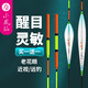 小鳳仙高靈敏超醒目魚漂近視老年加粗尾大物短漂淺水防風(fēng)防爆頂浮標(biāo)釣魚 KC-06鯉草混養(yǎng)吃鉛約2.89-4.24g 2號單支【實(shí)發(fā)兩支同款】