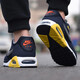 耐克（NIKE）官方艦店男鞋夏季運(yùn)動(dòng)鞋AIR MAX復(fù)古休閑鞋氣墊鞋緩震透氣跑步鞋 511416-400/AIR MAX/藍(lán)黃潮款 40.5