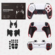 火線競技 游戲手柄 防滑貼 適用于 PS5 X1BOX SWITCH JOY-CON PS4 吸水防汗索微 貼膜 尼軟 PS5手柄【1套裝】