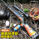 高恩捷鷹svd玩具槍M24拋殼軟彈槍MSR雷明登成人CS吃雞模型98ak阻擊熗 拋殼M24高配版+塑料16倍鏡