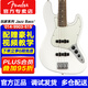 FENDER芬達(dá)玩家Player電貝斯電貝司P/J/PJ型芬德墨芬產(chǎn)搖滾專業(yè)BASS樂器 玩家 J貝斯 紅檀極地白