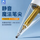堡立【魔法筆尖】蘋(píng)果applepencil手寫(xiě)筆一二代改造針管TPU平板ipad觸控筆頭耐磨防滑靜音pencil pro 【透明6.0魔法筆尖】微晶筆觸超靜音
