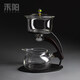 禾陽 云錦自動茶具玻璃懶人半全自動茶具套裝家用磁吸式?jīng)_泡茶器 云錦自動茶具