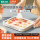 雙槍兒童炒冰機 炒酸奶機家用 自制DIY冰淇淋免插電制冰盤304食品級 