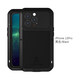 艾尚美（lovemei）iPhone13ProMax三防手機殼蘋(píng)果13Pro防碎屏全包防摔自帶防塵塞 iphone13Pro 黑色 【三防金屬殼】