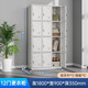 埔盾鋼制更衣柜員工儲物柜鐵皮柜宿舍帶鎖六門(mén)換衣存包柜碗柜浴室鞋柜 12門(mén)更衣柜 常規款