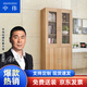 中偉（ZHONGWEI）木質(zhì)文件柜簡約現(xiàn)代玻璃書柜書架辦公書柜儲物柜收納柜等器文件柜