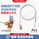 開(kāi)普森粘貼式pt100鉑熱電阻貼片溫度傳感器高精度薄片表面測溫探頭銅箔 2米0.1精度