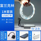 FLKLled燈帶條usb充電寶供電宿舍床頭低壓5V夜市裝飾自粘桌面背景燈條 防水版 USB燈帶5V白光（1米裝）