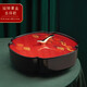 NEWB干果盤(pán)創(chuàng  )意干果盒分格帶蓋家用客廳結婚新年零食糖堅果瓜子水果盤(pán) 【更快到】升級加大-吉祥松-五格