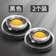 2個裝濕手器濕水器數(shù)錢沾水器缸點鈔沾手水缸粘手器專用用品點錢 2個圓形滾珠（黑色）