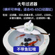 北極冰陶瓷魚缸過濾器圓缸循環(huán)魚缸過濾器圓形圓缸圓柱造景金魚缸圓形缸 新款陶瓷盆過濾器+LED燈（大號(hào)）暖色燈光