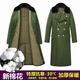 尤薩新款軍大衣冬季加絨加厚男長(cháng)款保安棉服防寒秋冬裝東北棉襖黃大衣 加厚新疆好棉軍大衣 均碼/適合身高160到185CM