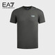 阿瑪尼EMPORIO ARMANI【七夕禮物】EA7男士撞色飾帶標(biāo)識(shí)T恤衫