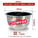 格力 電飯鍋配件GDCF-4001C/GDCF-4001Ca/Cg/Cd/不銹鋼定制電飯煲內(nèi)膽40X62Cb/40X62C/40X61C/Cb/內(nèi)鍋 有涂層-原裝含銅內(nèi)膽