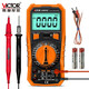 勝利儀器數字萬(wàn)用表防燒型 多功能萬(wàn)能表2萬(wàn)電容帶測溫度 VC890C+ 智能防燒 電容 溫度