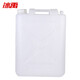 冰禹 BYlj-308 白色塑料桶 儲水桶儲油桶 消毒劑桶斜口桶 25L（雙眼桶）定制