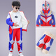 藍貝妮童裝賽羅奧特曼衣服春季男童套裝兒童春裝寶寶蜘蛛俠小男孩運動(dòng)服 迪迦加絨 110 碼建議身高100CM