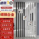 緣音 客廳入戶(hù)門(mén)屏風(fēng)隔斷立柱北歐簡(jiǎn)約烤漆玄關(guān)欄柵花架免打孔格柵高 【261-280cm/根】8根起發(fā).黑白灰