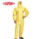 杜邦(DU PONT)防護(hù)服隔離服無塵防塵服連體防護(hù)衣隔離衣抗酸堿耐腐蝕防油防水L碼Tychem C