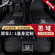 鑫盛凌十一代思域 06-23年新老款第10代八代九代專用大全包圍汽車 單層 黑色 2022年款本田思域腳墊專用