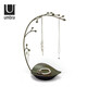 UMBRA蘭花首飾架耳環(huán)架飾品展示架收納架創(chuàng  )意女項鏈架盒置物架桌面擺件銅色